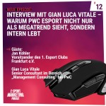 Interview mit Gian Luca Vitale – Warum PwC eSport nicht nur als Megatrend sieht, sondern intern lebt